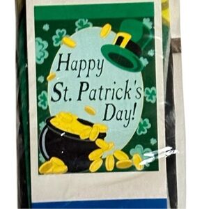 Meadow Creek Happy St. Patrick’s Day Large Outdoor Flag - 28” x 40” - NWT